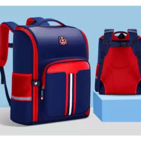 Children's Waterproof Backpack - Blue