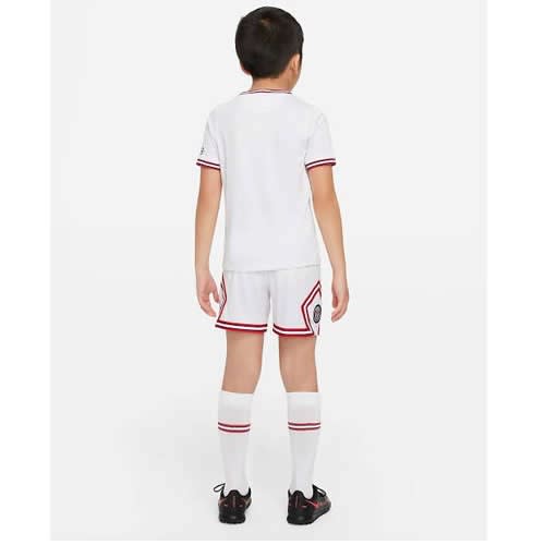 Children's Away Paris Saint Germaine Jersey All White