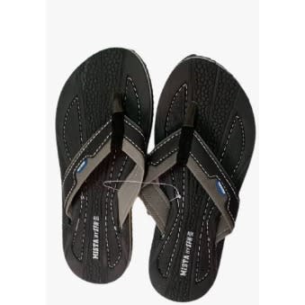 Unisex High Quality Flip Flops Slippers. - Black