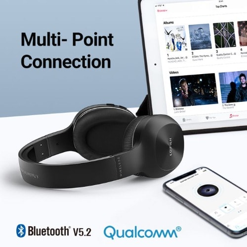 W800bt Plus Wireless Bluetooth Headset - Bluetooth V5.1 40mm Drivers Unit