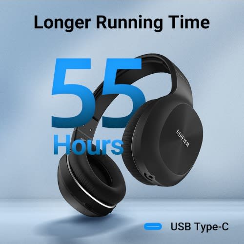 W800bt Plus Wireless Bluetooth Headset - Bluetooth V5.1 40mm Drivers Unit