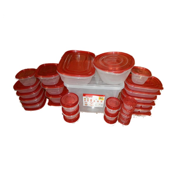 Rubbermaid Takealongs Food Storage Set -62 Piece