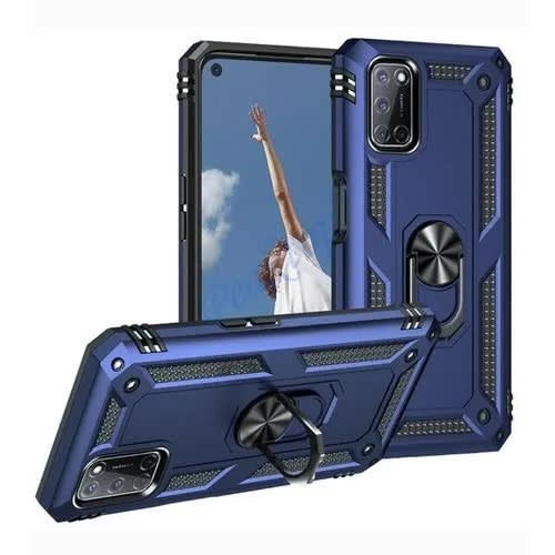 Rugged Protective Back Cover For Oppo A54 - Blue
