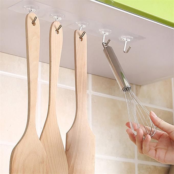 20 Pieces Of Thickened And Strong Traceless Storage Hooks