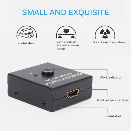 HDMI Manual Switch Bi-directional Splitter