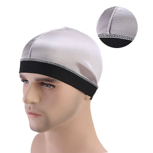Silky Wave Cap -  Light Grey