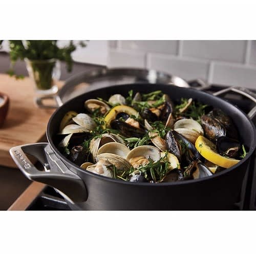 Premier 12-piece Hard Anodized Space Saving Cookware
