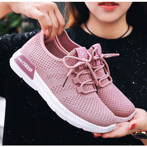 Ladies' Sneakers - Pink