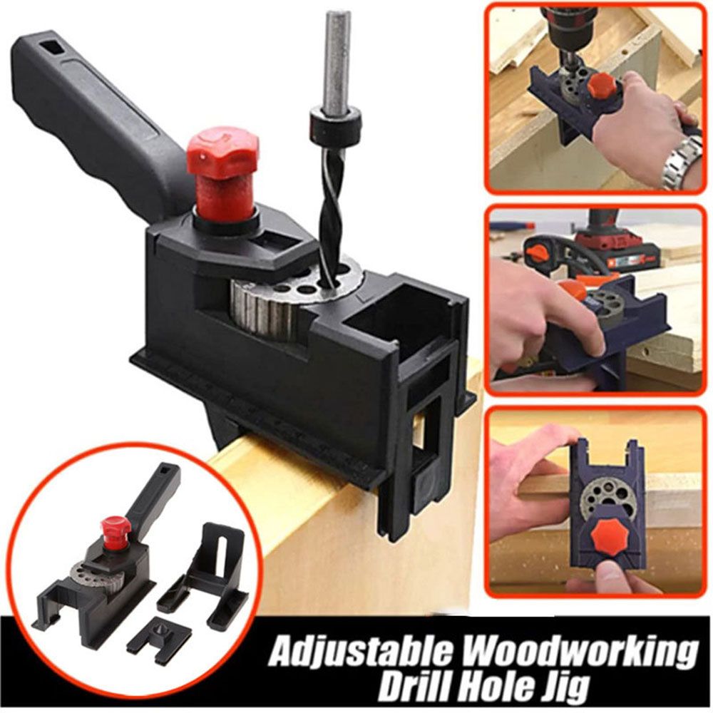 Hole Locator Kit Hole Positioner Tool Set Woodworking Jig