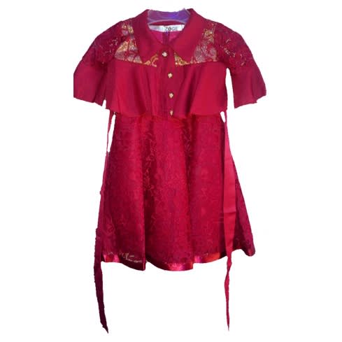Girl's Dress - Red