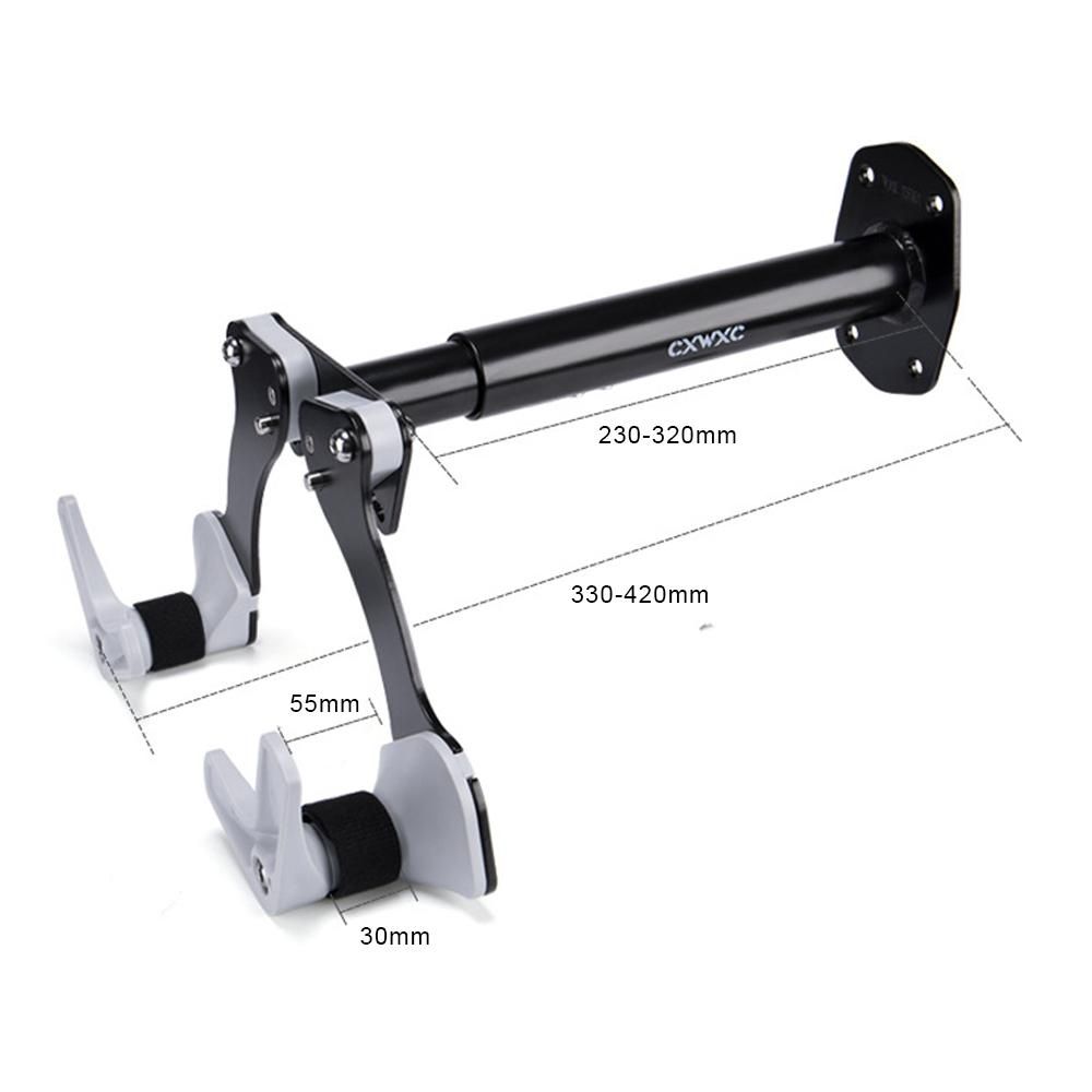Bicycle Wall Hangers Road Mountain Bike Wall Hook Adjustable Trailer For Children's Balance Car Bike Stand Wall Holder Mount Bicycle Mountain Bike Storage Wall Mounted Rack Stands Steel Hanger Hook Bicycle Accessories