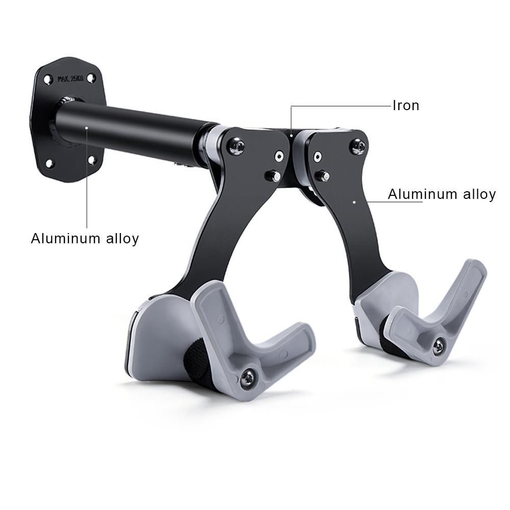 Bicycle Wall Hangers Road Mountain Bike Wall Hook Adjustable Trailer For Children's Balance Car Bike Stand Wall Holder Mount Bicycle Mountain Bike Storage Wall Mounted Rack Stands Steel Hanger Hook Bicycle Accessories