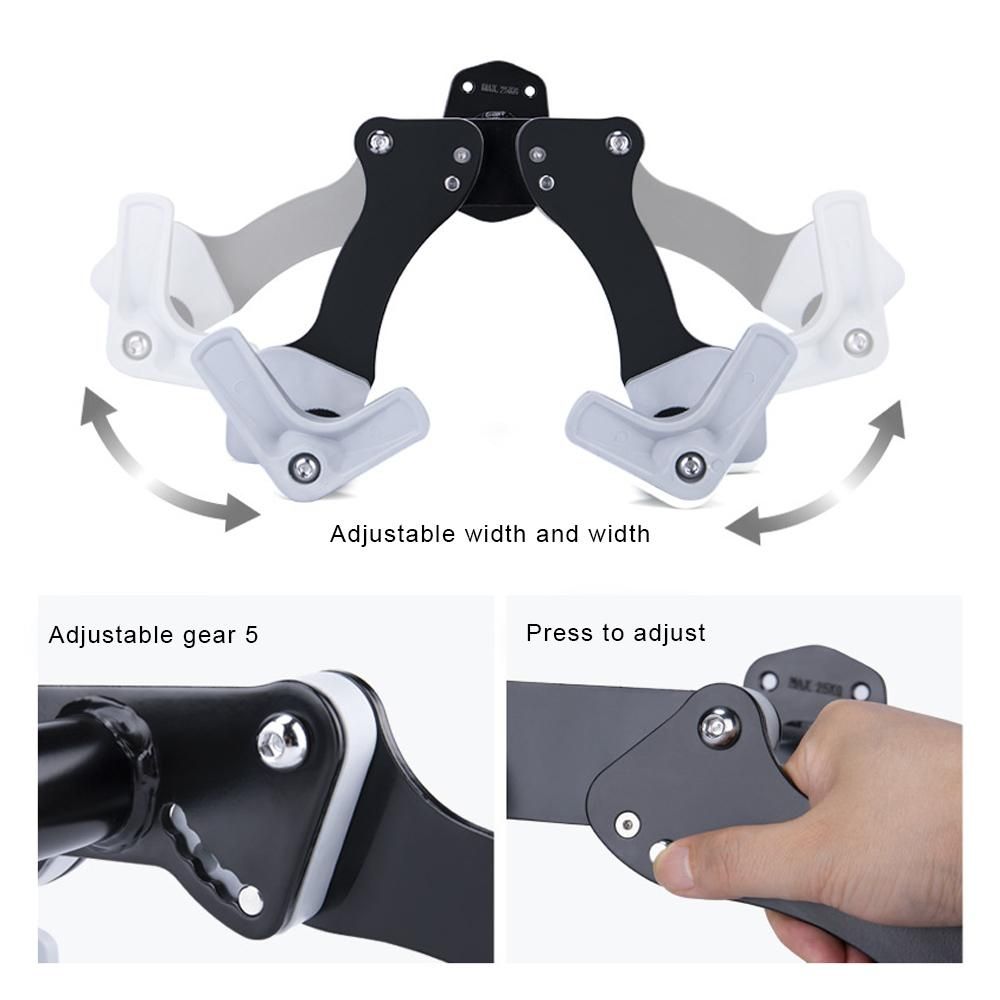 Bicycle Wall Hangers Road Mountain Bike Wall Hook Adjustable Trailer For Children's Balance Car Bike Stand Wall Holder Mount Bicycle Mountain Bike Storage Wall Mounted Rack Stands Steel Hanger Hook Bicycle Accessories