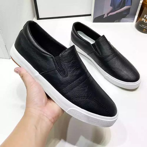 New Spring Leather Men's Casual Outdoor Walking Footwear