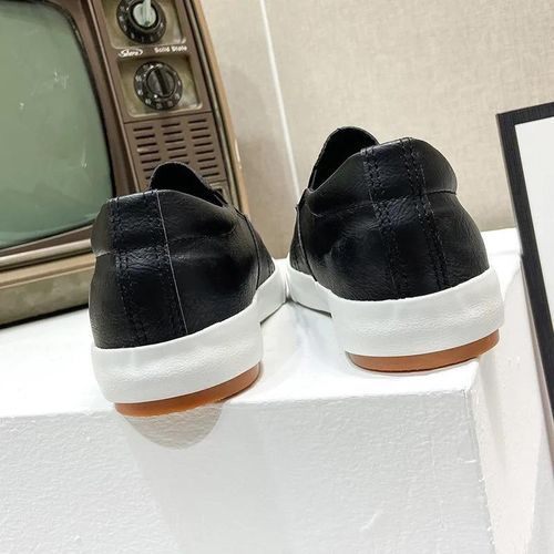 New Spring Leather Men's Casual Outdoor Walking Footwear