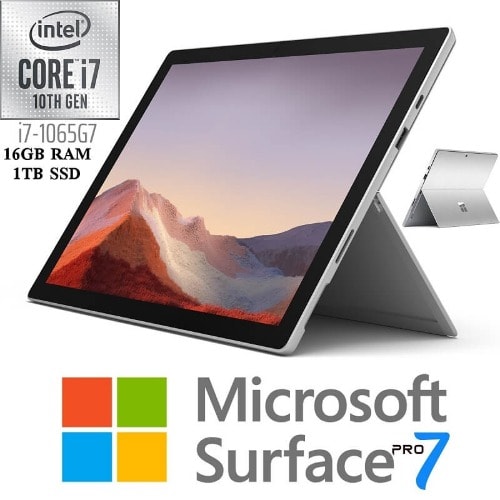 Surface Pro 10th Gen Intel® Core™ i7-1065G7 Processor,Screen: 12.3” 16GB LPDDR4,1TB