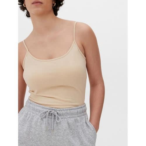 Adjustable Strap Camisole- Nude