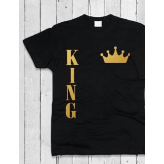 King And Queen Couples T-shirts