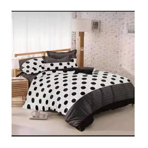 Multicolor Bedsheet With Pillowcases