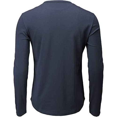 Long Sleeve Slim Fit Tees - Blue