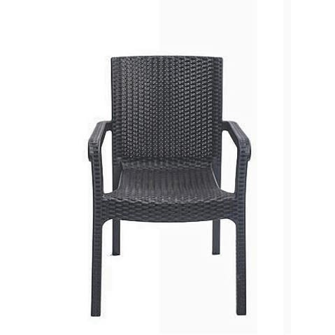 Rattan Design Plastic Chair