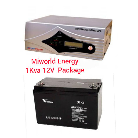 1kva 12v Inverter System Package
