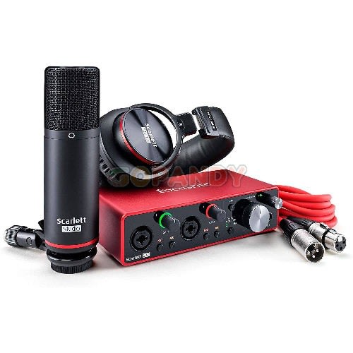 Scarlett 2i2 Studio Bundle - 3rd Gen - Usb Audio Interface