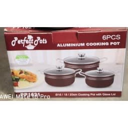 Set Of Non-stick Pots - 3pcs