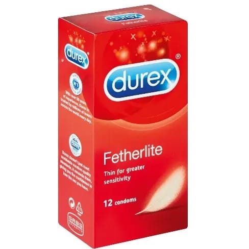 New Ultra Durex Fetherlite Condom -12 In 1