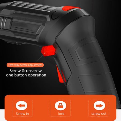 Tuoye 47pieces Rechargeable Cordless Screwdriver Set