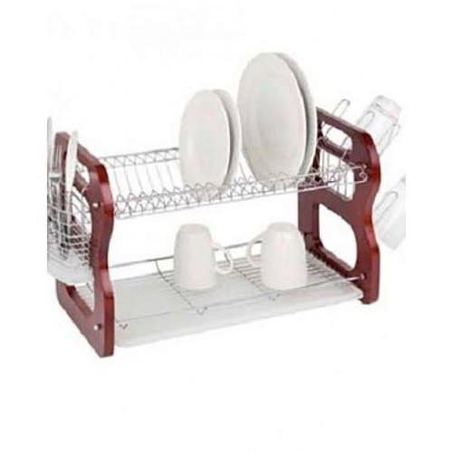 Plate Rack & Dish Drainer - 2 Layer