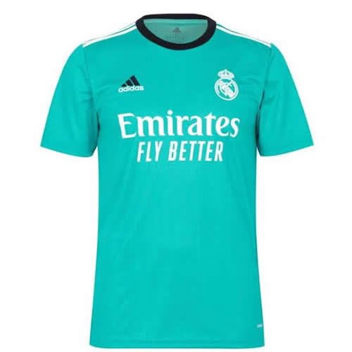 Men's Official Real Madrid Third Kit Green