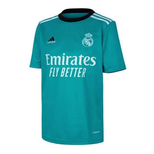 Men's Official Real Madrid Third Kit Green