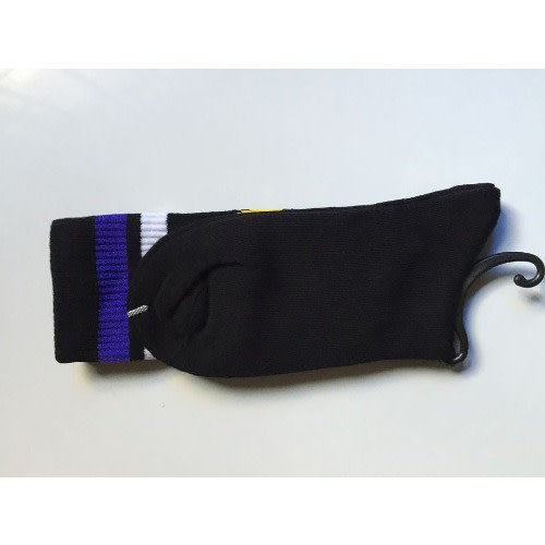 Happiness Inspired Men's Fancy Socks- Black