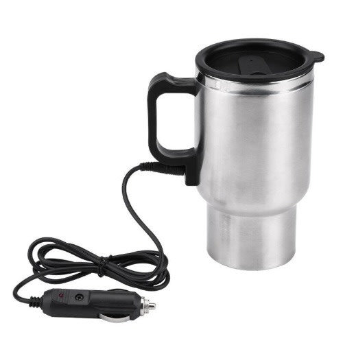 12v Car Charging Electric Stainless Steel Heated Travel Mug