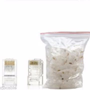 AMP RJ45 Cat5 Modular Connector - 100 Pieces