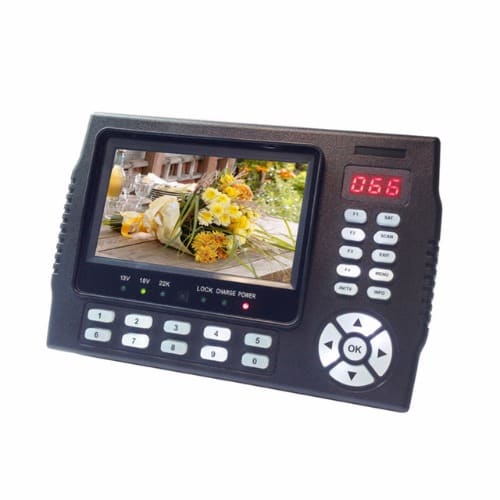 Portable Multi-Functional Satellite Finder & CCTV Camera Monitor