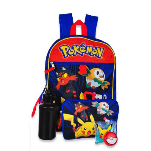 Pokemon 5 In 1 Backpack Set
