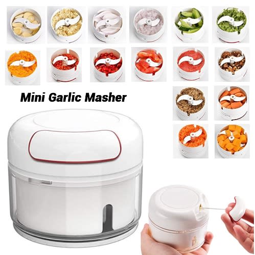Manual Food Chopper - Mini Hand Pull Food Processor