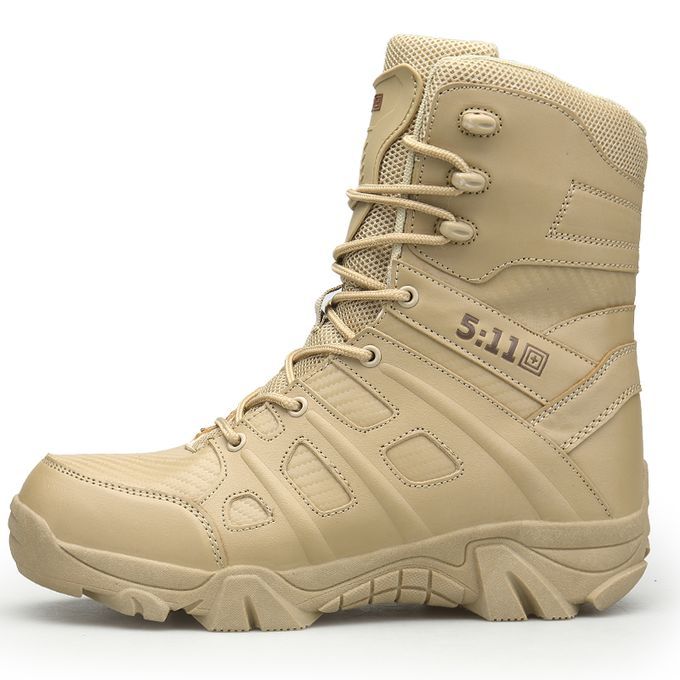 Men's Tactical Boots Desert Combat Boots Walking Shoes