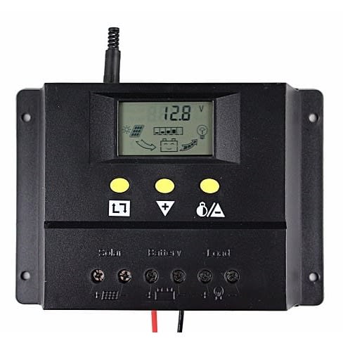60a Solar Charge Controller - 12v 24v LCD Screen Display