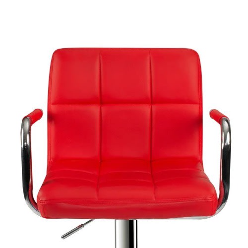 Swivel Bar Stool 01 - Set Of 2 - Red