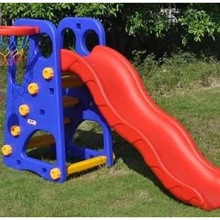 Baby Slide & Basketball Set