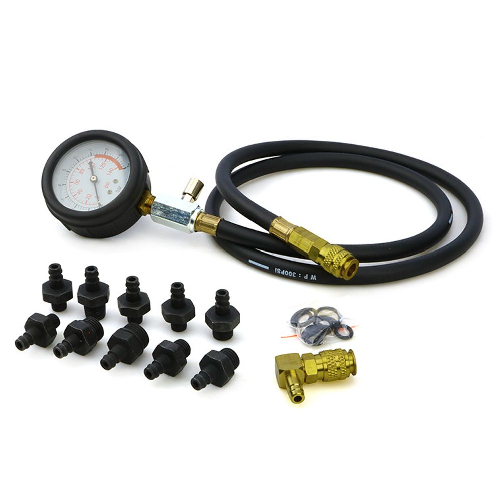 13pcs Engine Oil Pressure Test Kit Auto Repairing Cylinder