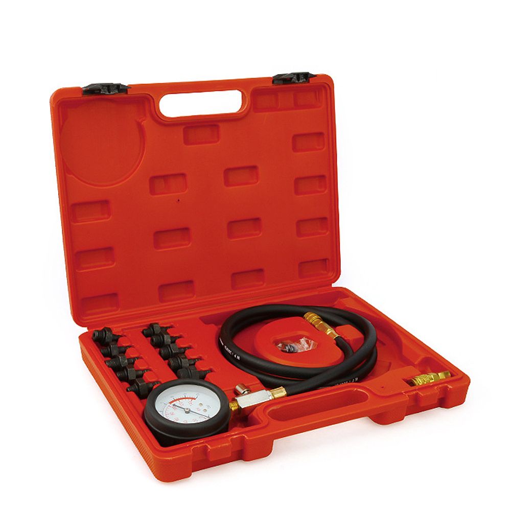 13pcs Engine Oil Pressure Test Kit Auto Repairing Cylinder