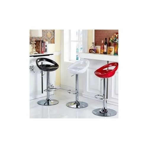 Set Of 3 Multi Color Pp Bar Stool
