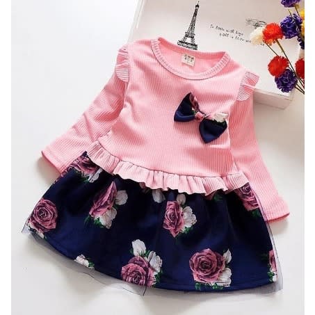 Girl's  Floral Dress
