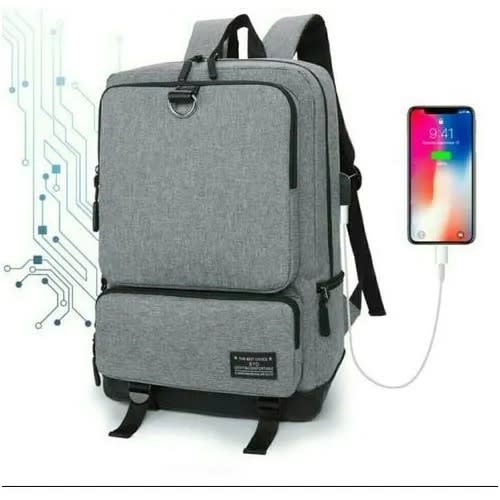 Waterproof Laptop Backpack With USB Port