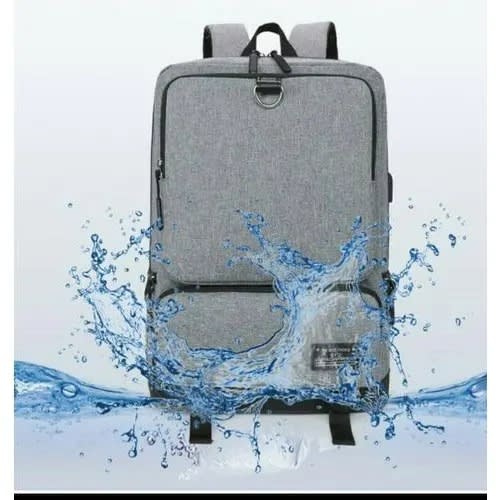 Waterproof Laptop Backpack With USB Port