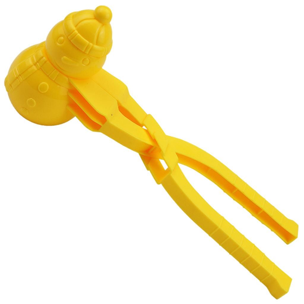 Snowman Shape Sand Ball Clamp    Yellow